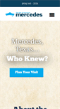 Mobile Screenshot of mercedeschamber.com